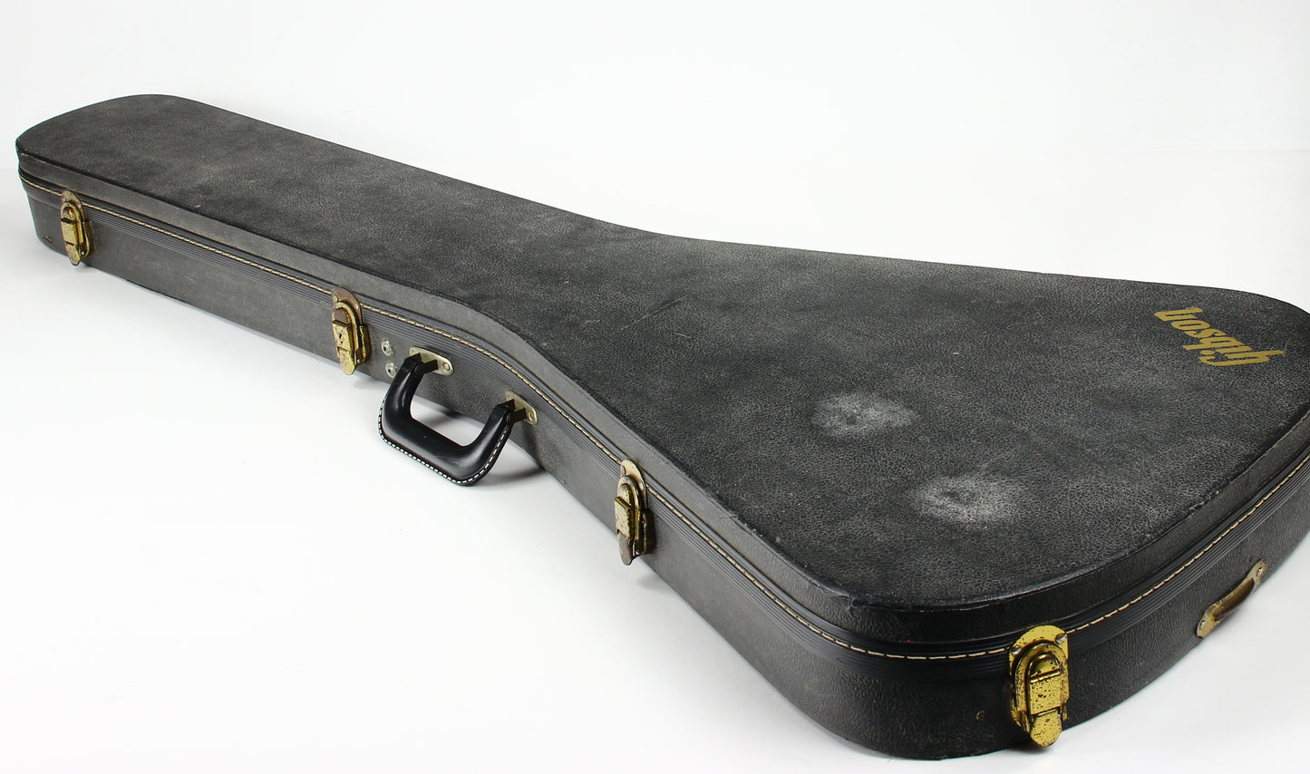 1981 Gibson Flying V2 II 1979 - 1982 Ebony Black Boomerang Pickups Rare V Vintage