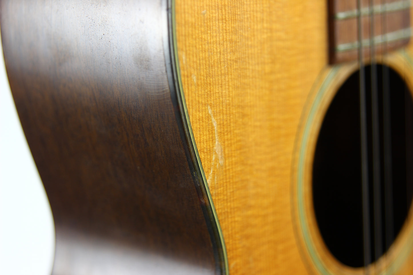 1961 Martin 0-16NY New Yorker 0-16 Vintage Acoustic Guitar - Project Guitar, Brazilian Rosewood Bridge & Fingerboard