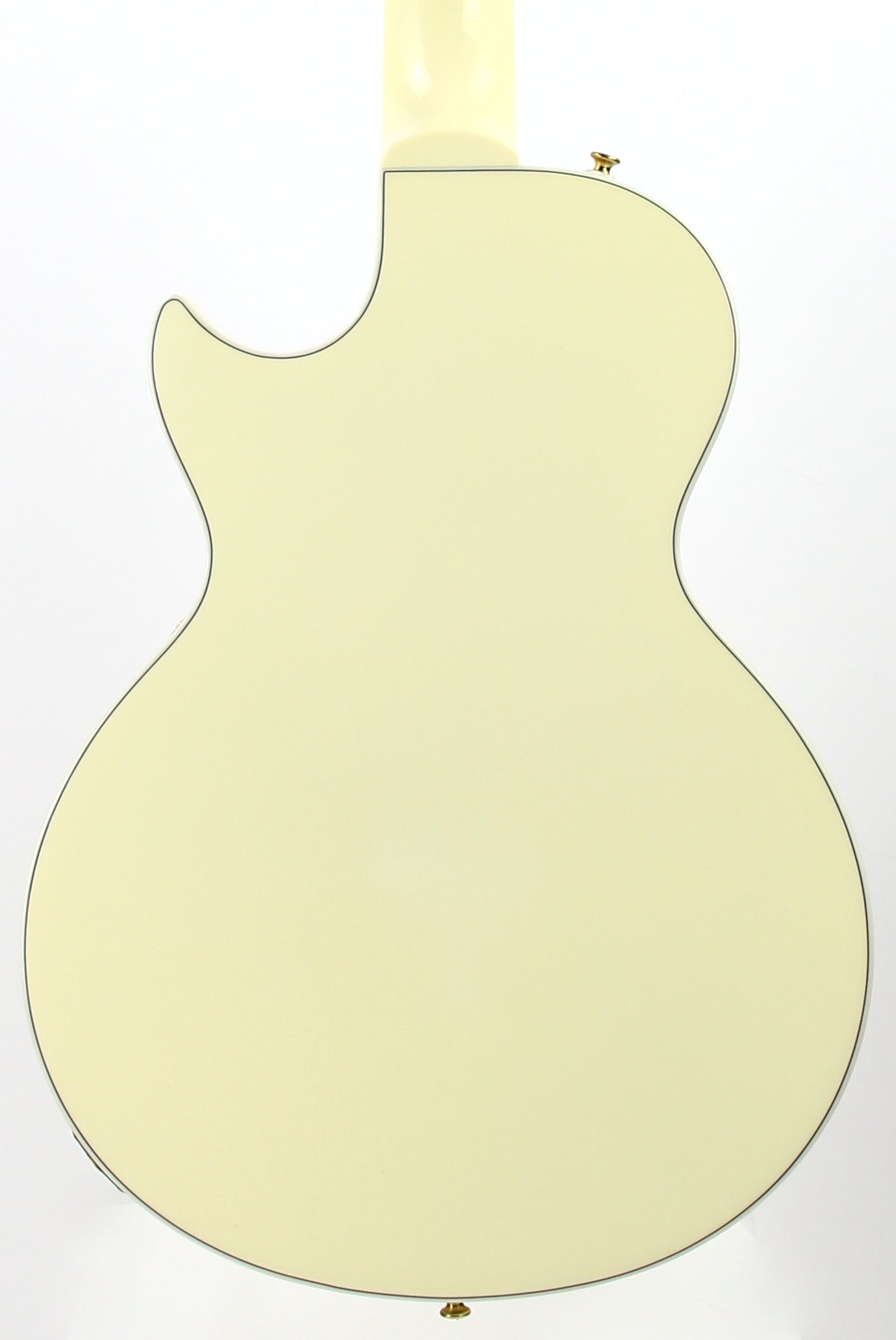 2017 Gibson Memphis Alex Lifeson Rush ES Les Paul Custom White Signature Model