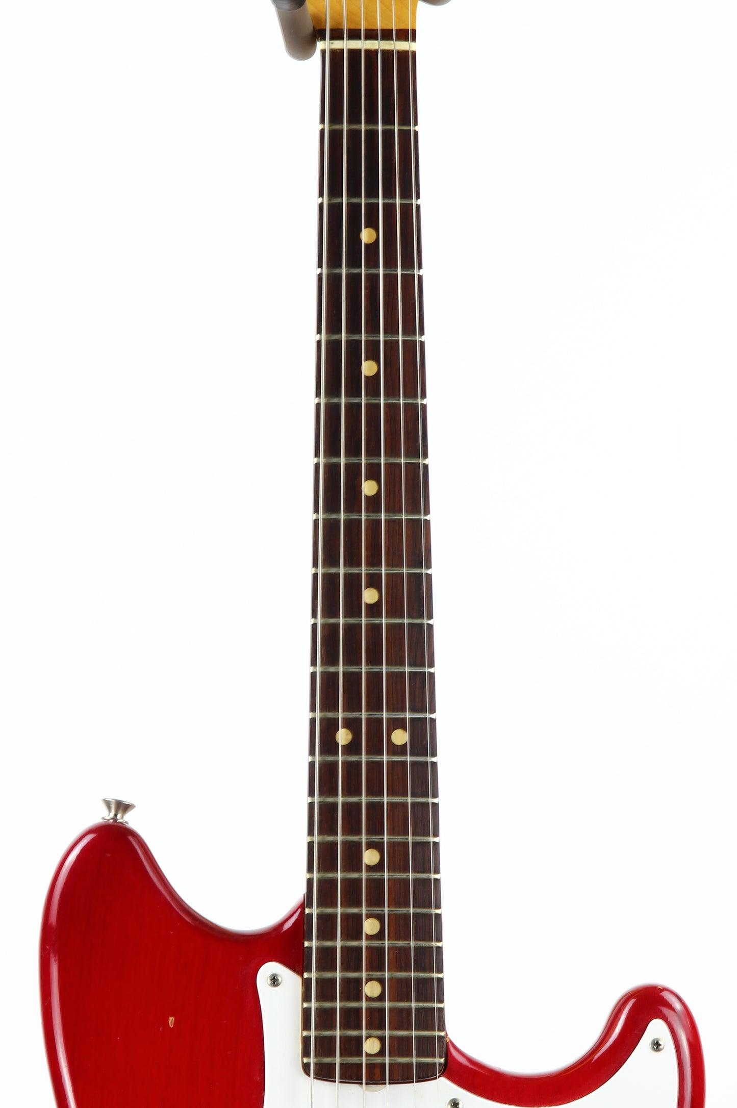 1964 Fender Musicmaster RARE Cherry Red | Pre-CBS duo sonic vintage