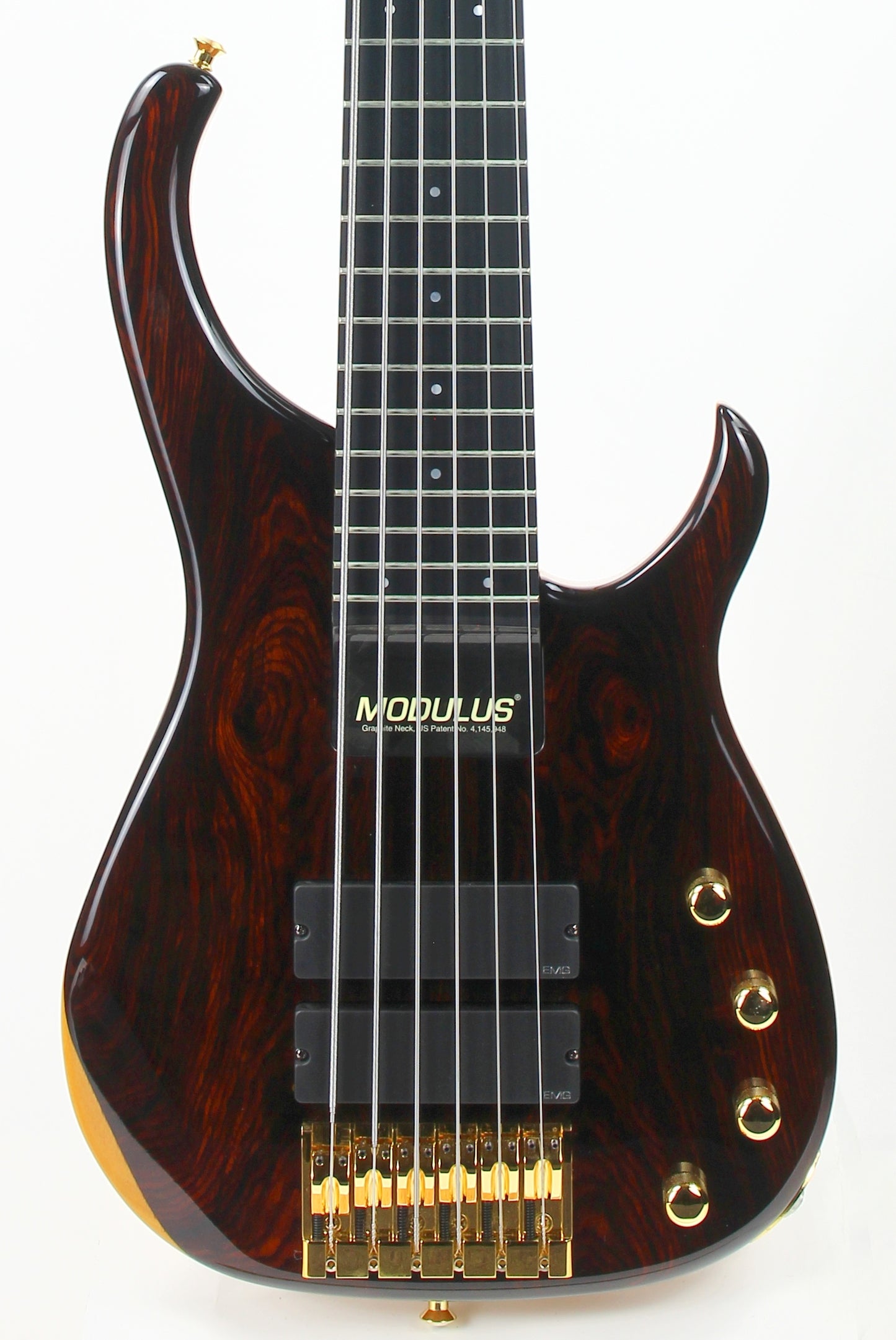 MINT! 1994 Modulus BSQ6XL-SS Quantum 6 String Sweet Spot Standard Bass Q6 | Cocobolo Top Carbon Fiber spi