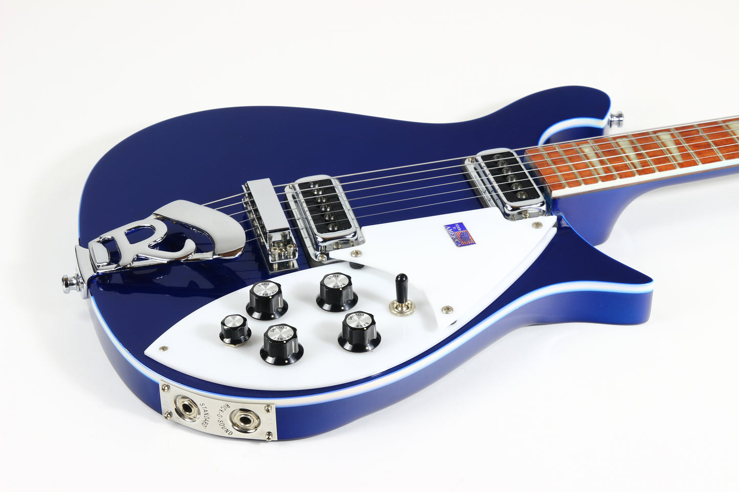 2005 Rickenbacker 620 Midnight Blue Electric Guitar Lighter Royal Blue look!