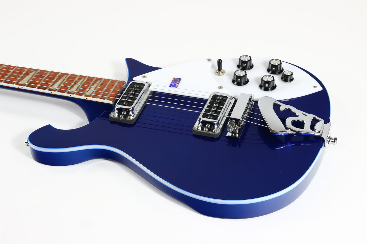 2005 Rickenbacker 620 Midnight Blue Electric Guitar Lighter Royal Blue look!