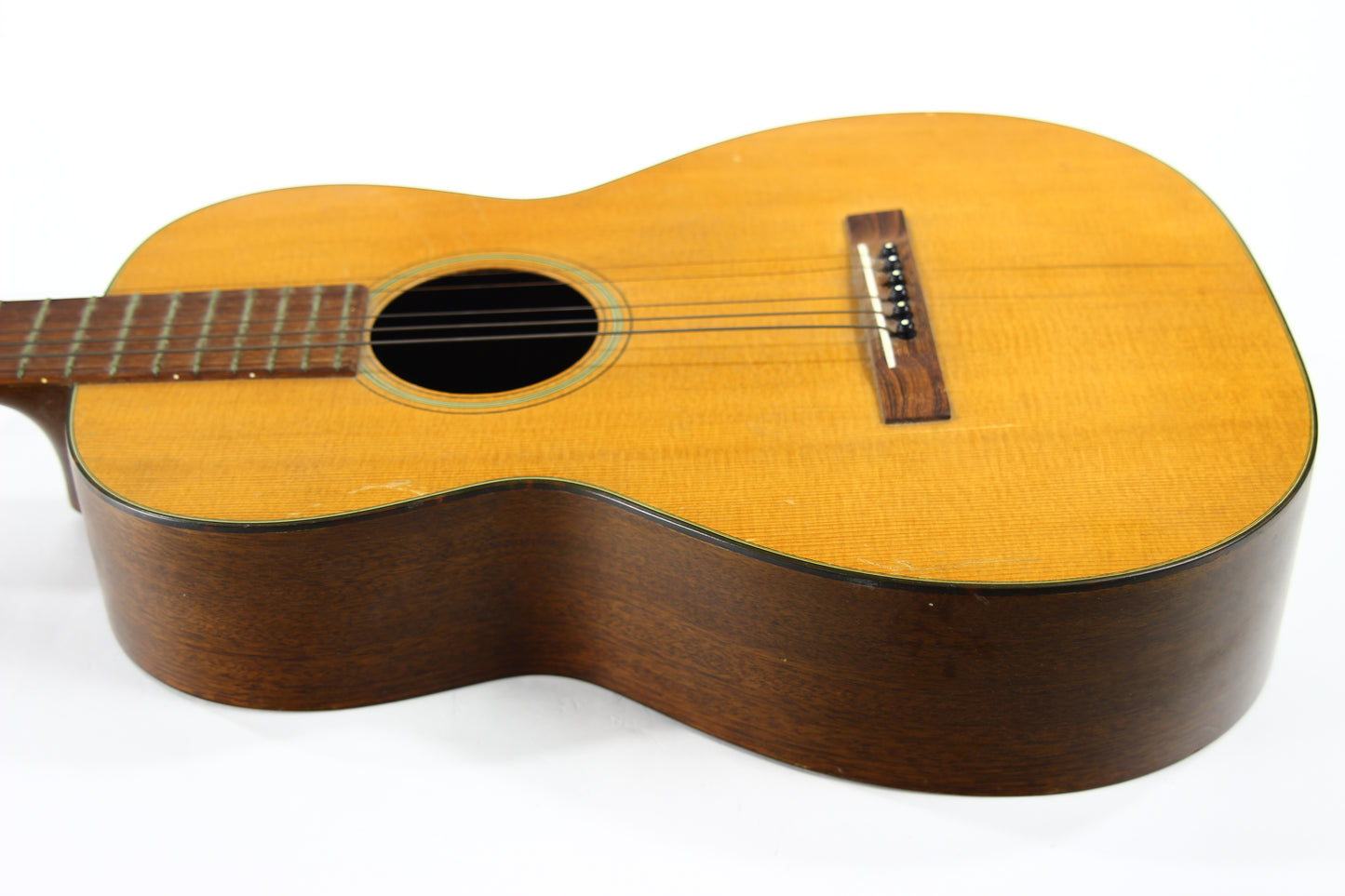 1961 Martin 0-16NY New Yorker 0-16 Vintage Acoustic Guitar - Project Guitar, Brazilian Rosewood Bridge & Fingerboard