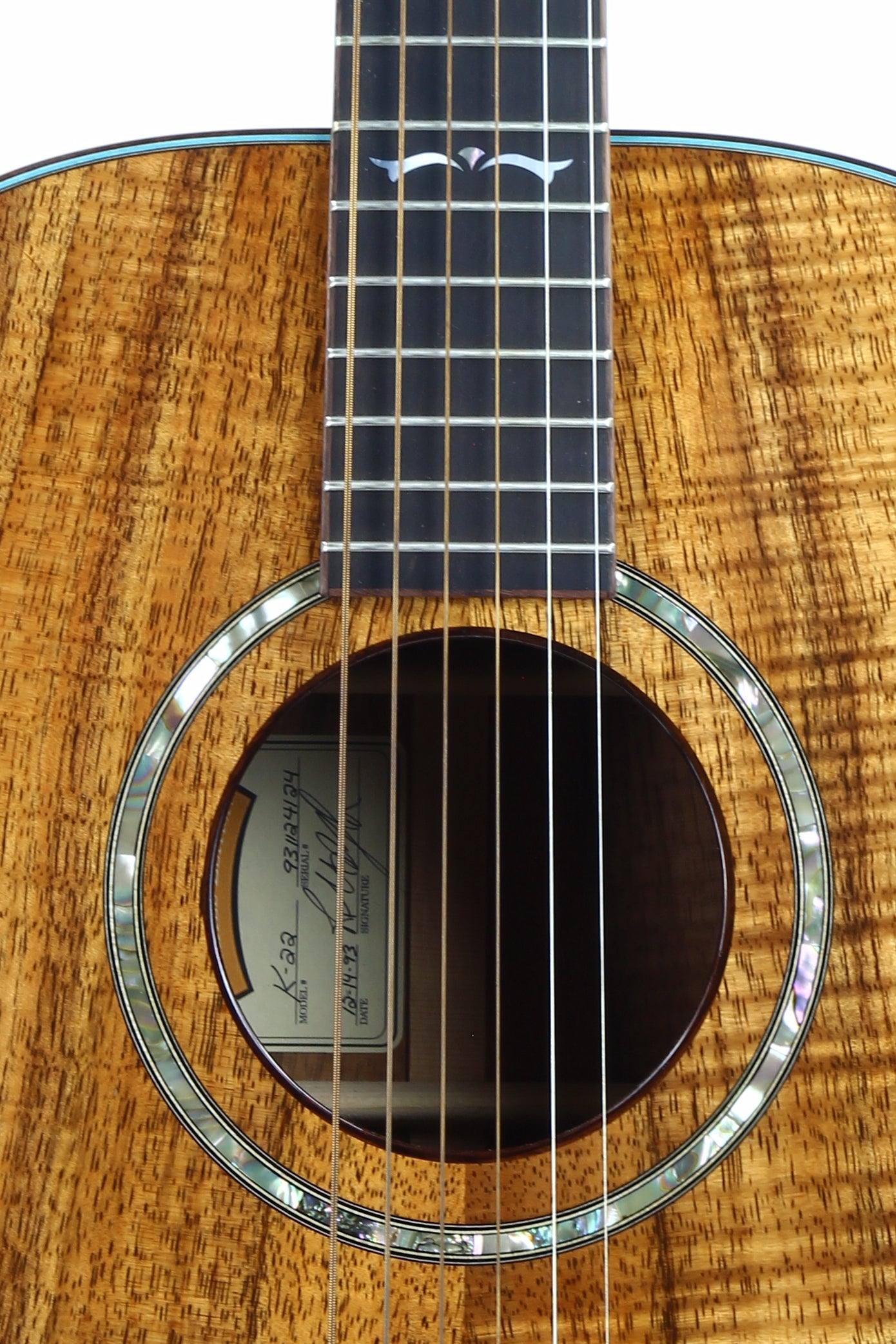 1993 Taylor K-22 All KOA Grand Concert Acoustic Guitar | MINT! John Denver