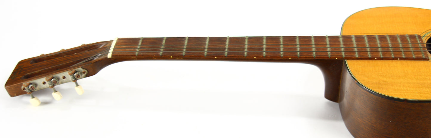 1961 Martin 0-16NY New Yorker 0-16 Vintage Acoustic Guitar - Project Guitar, Brazilian Rosewood Bridge & Fingerboard