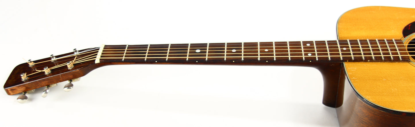 1964 Martin D-18 Vintage Acoustic Flat Top Dreadnought Guitar - Early Model w Hide Glue, Brazilian Rosewood board/bridge!