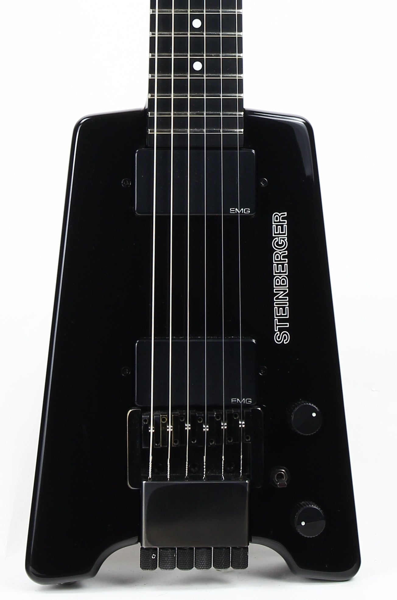 1983 Steinberger GL2 Hardtail Pre-Production Prototype Black | Restored by Jeff Babicz