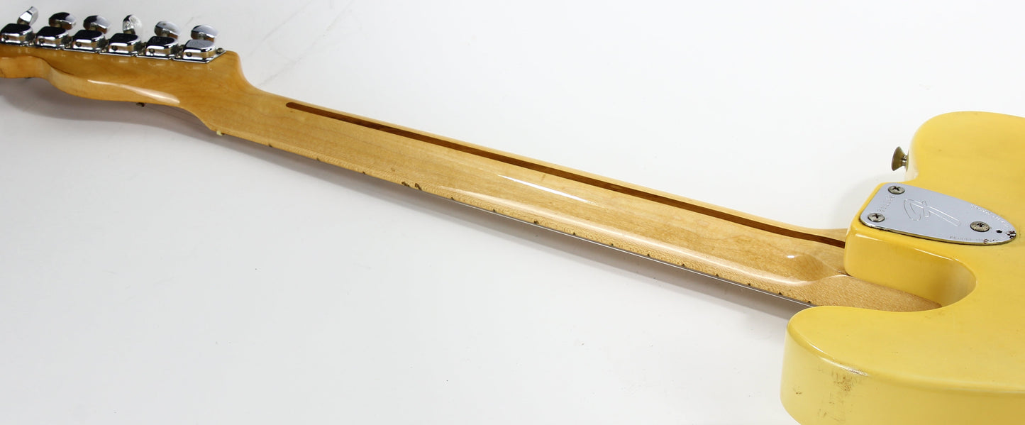 RARE 1972 Fender Telecaster Thinline See Through Blonde Finish - Series II 1970's Tele, Deluxe, Custom, Wide-Range Humbuckers!