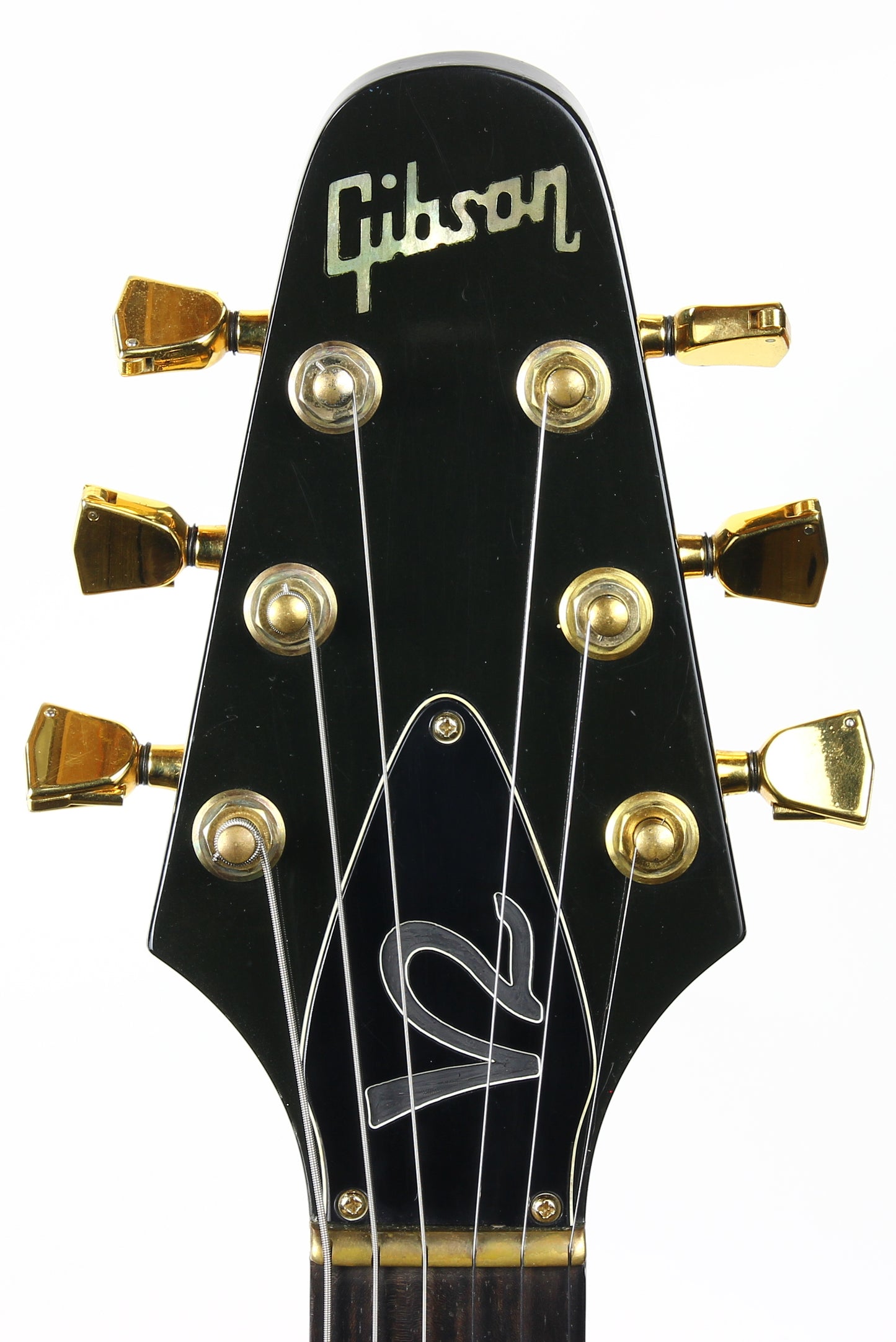 1981 Gibson Flying V2 II 1979 - 1982 Ebony Black Boomerang Pickups Rare V Vintage