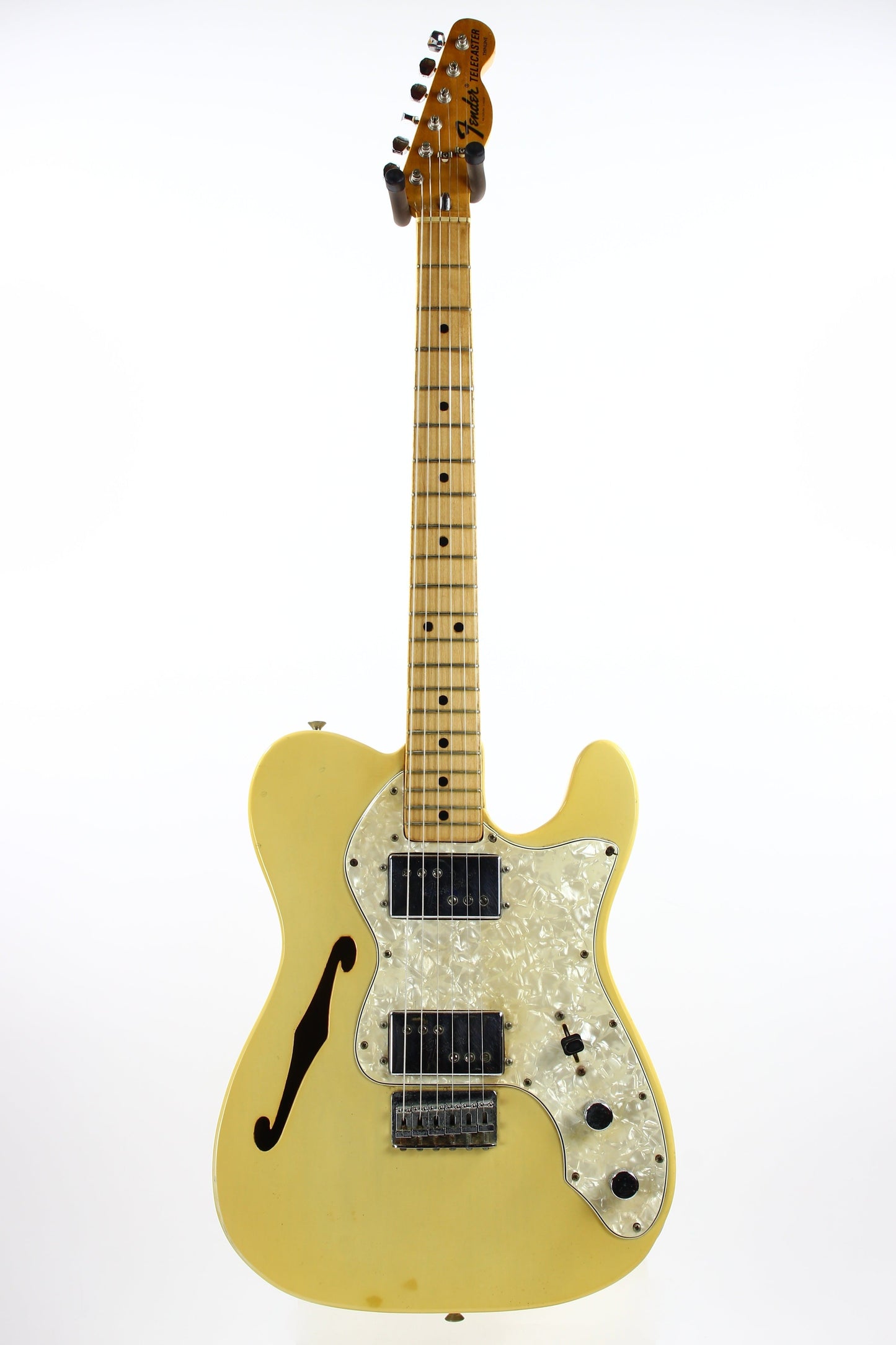 RARE 1972 Fender Telecaster Thinline See Through Blonde Finish - Series II 1970's Tele, Deluxe, Custom, Wide-Range Humbuckers!