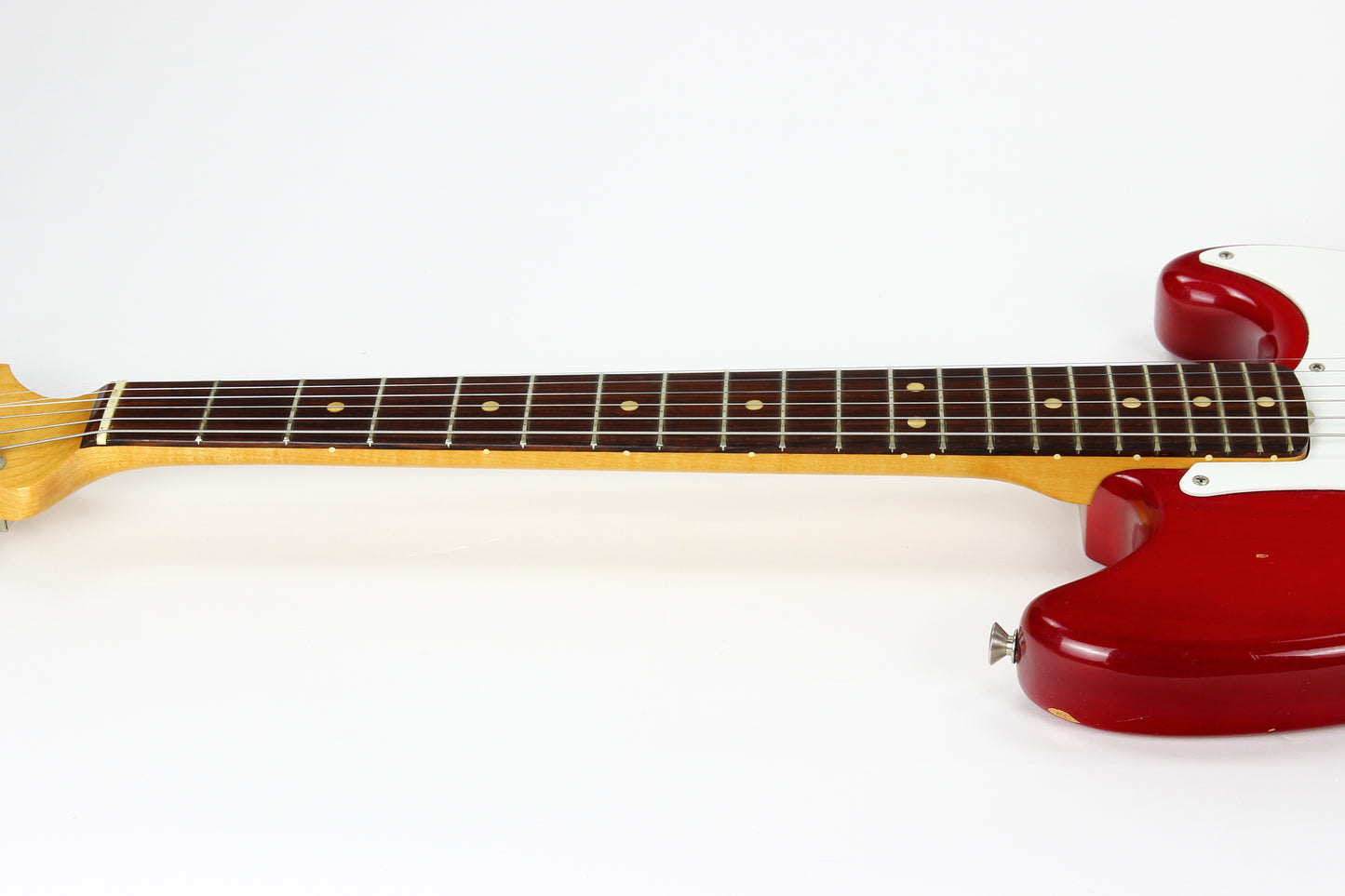 1964 Fender Musicmaster RARE Cherry Red | Pre-CBS duo sonic vintage