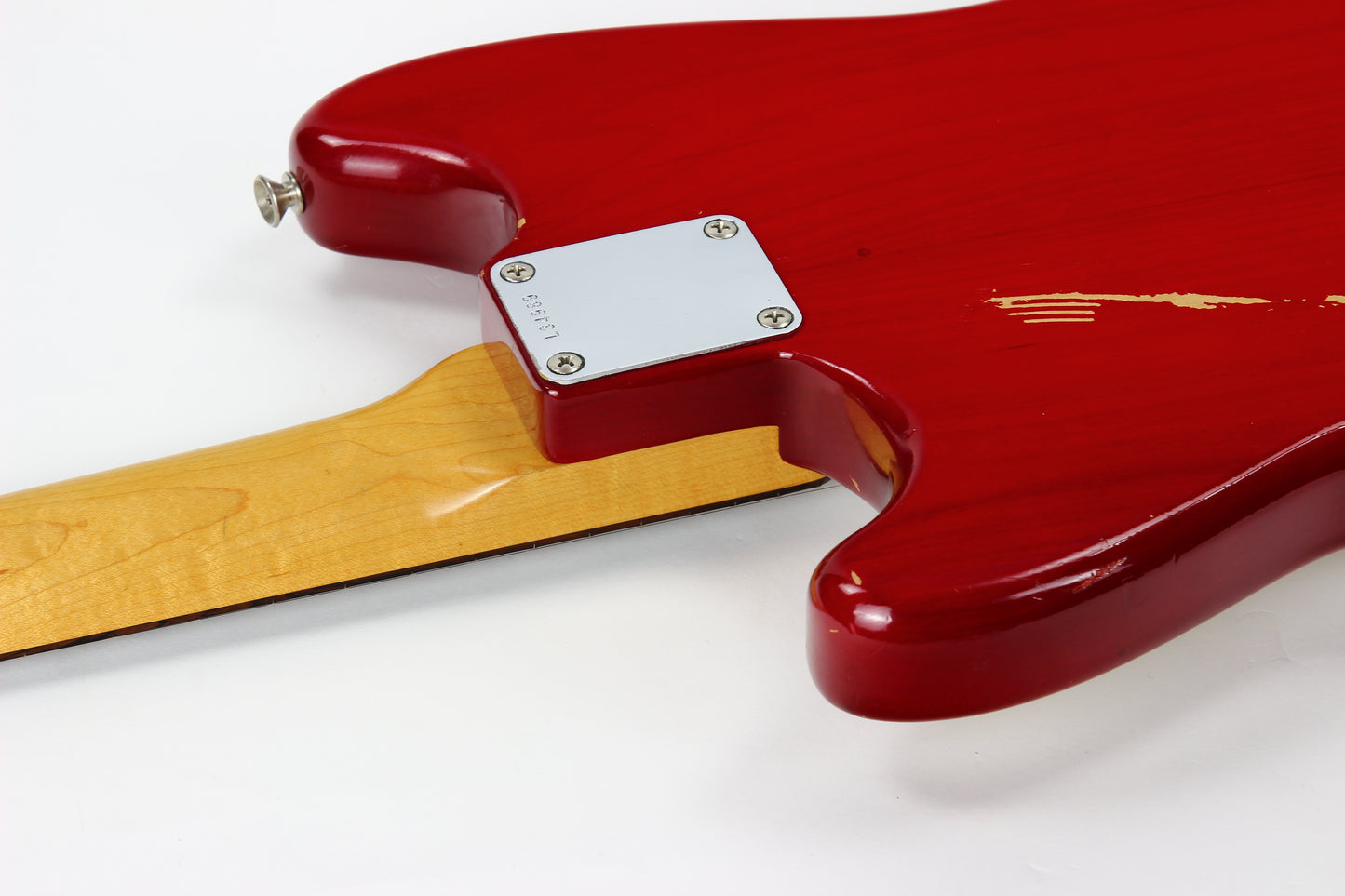 1964 Fender Musicmaster RARE Cherry Red | Pre-CBS duo sonic vintage