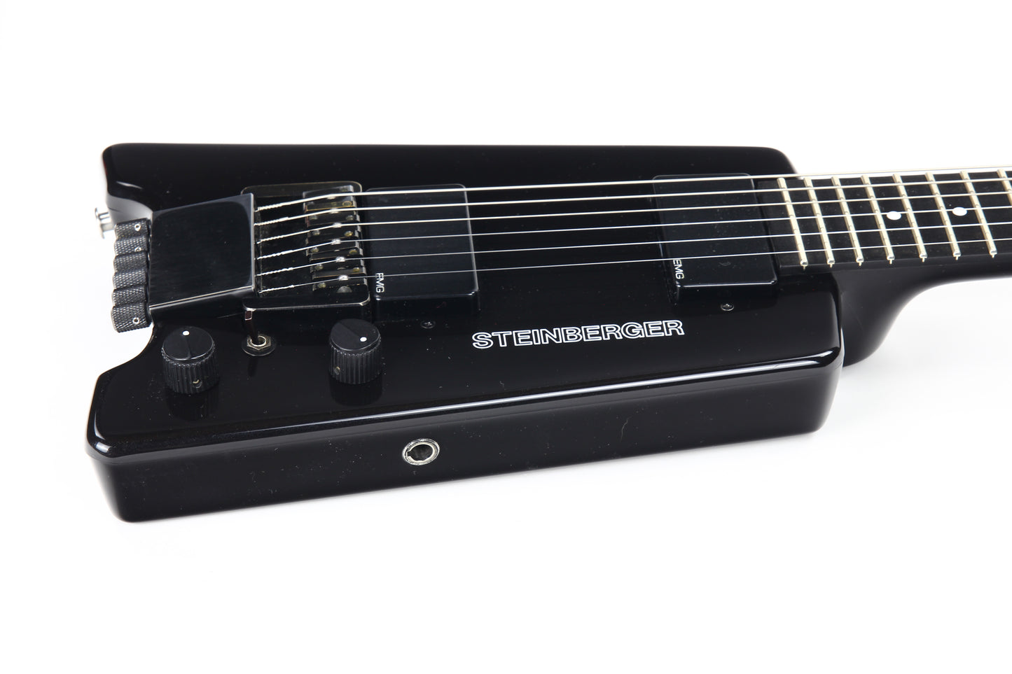 1983 Steinberger GL2 Hardtail Pre-Production Prototype Black | Restored by Jeff Babicz