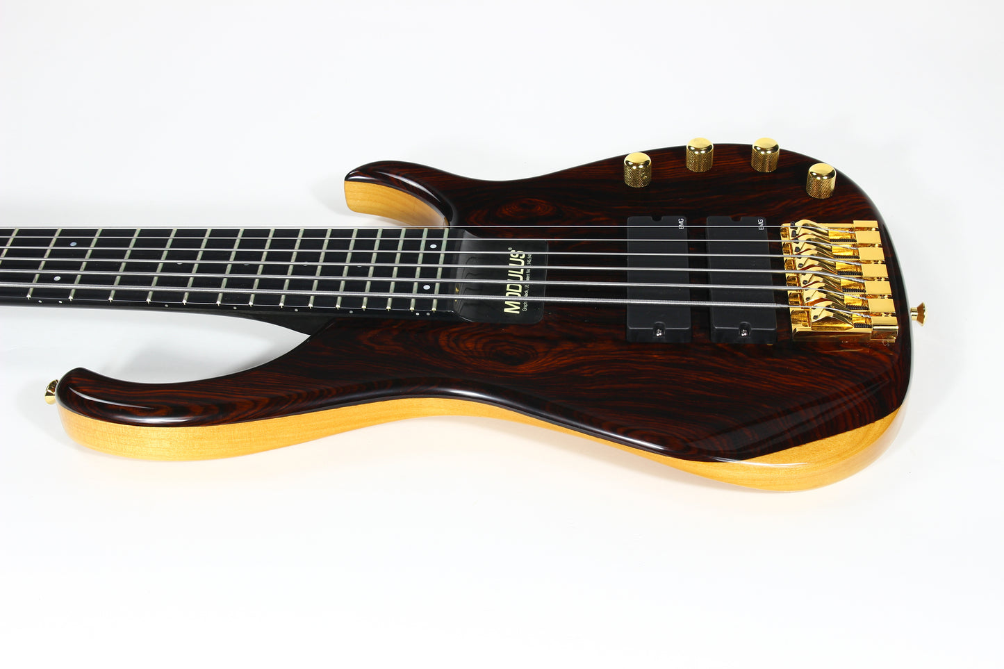 MINT! 1994 Modulus BSQ6XL-SS Quantum 6 String Sweet Spot Standard Bass Q6 | Cocobolo Top Carbon Fiber spi