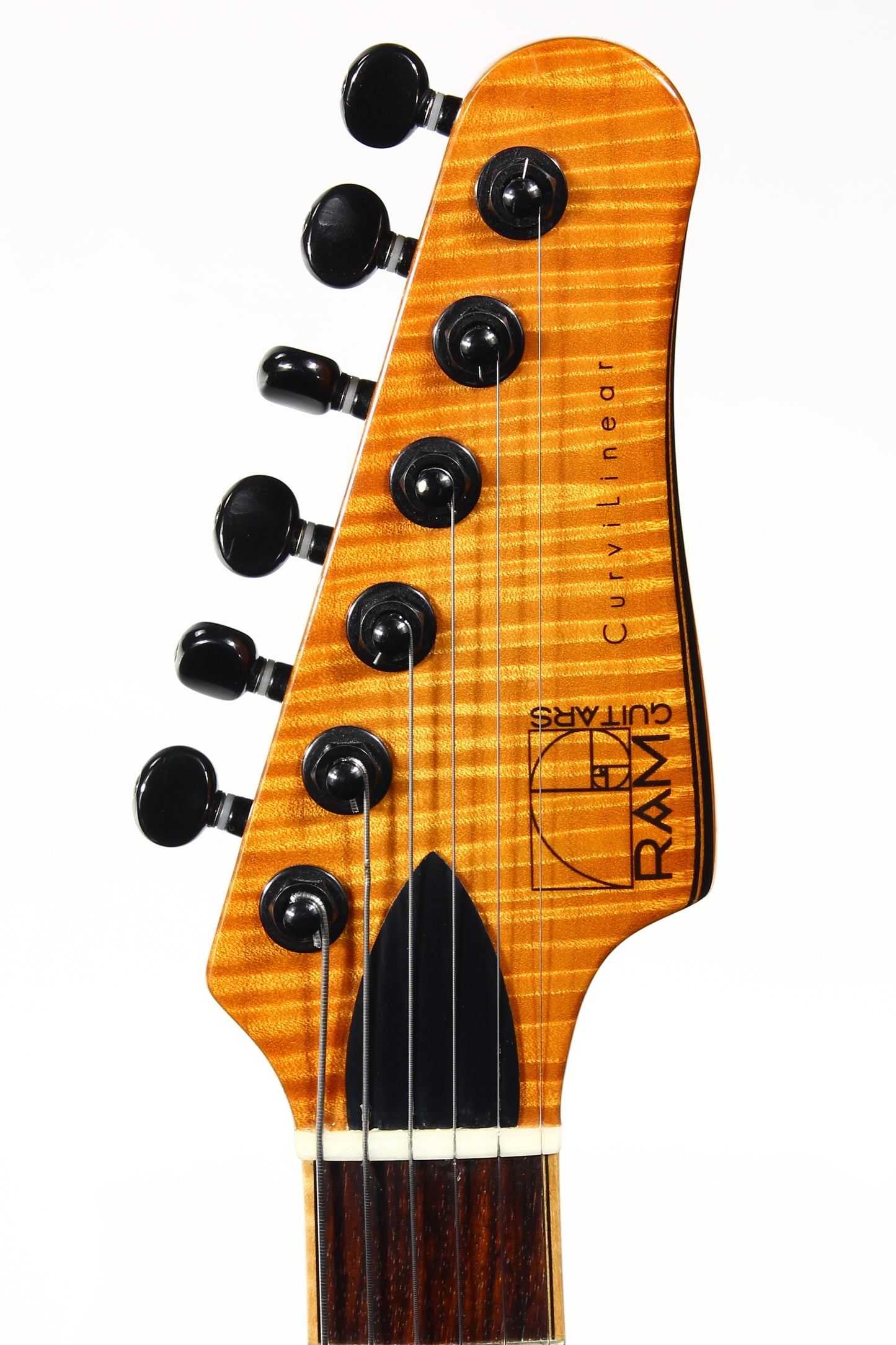RAM Guitars Curvilinear Telecaster Thinline Made In USA High Quality Luthier Built Ron Mielzynski