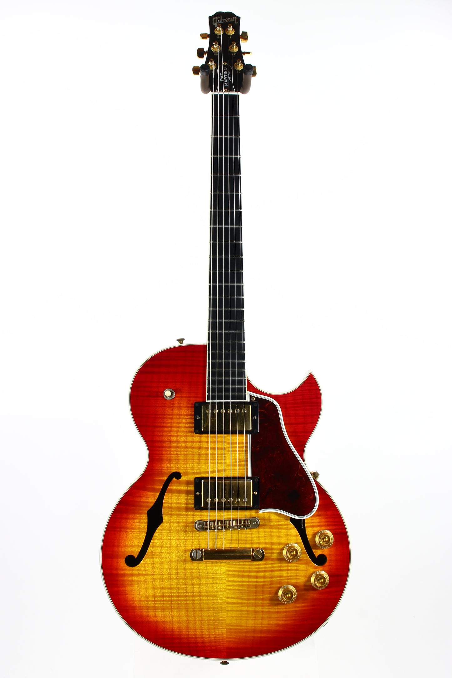 2006 Gibson Custom Shop Pat Martino Custom Electric Guitar - Carved Maple Flametop, Ebony Board! es-175, es-335, es-355
