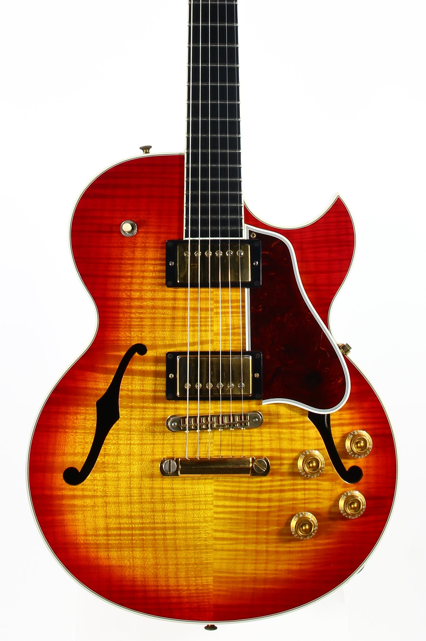 2006 Gibson Custom Shop Pat Martino Custom Electric Guitar - Carved Maple Flametop, Ebony Board! es-175, es-335, es-355