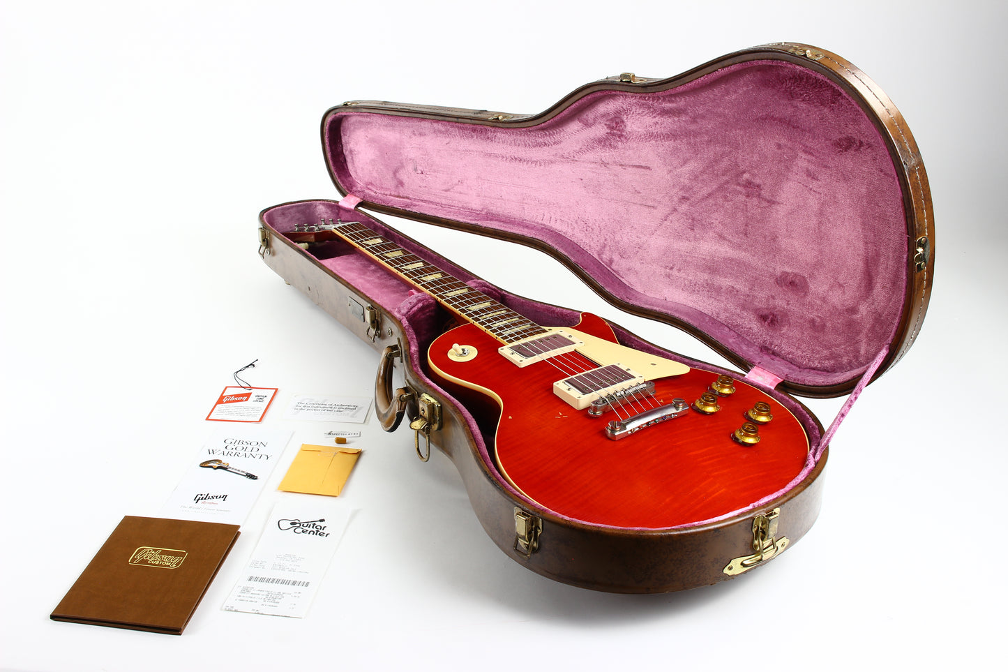 2019 Gibson '58 Les Paul AGED Sweet Cherry Red Lucy 1958 R8 Custom Shop