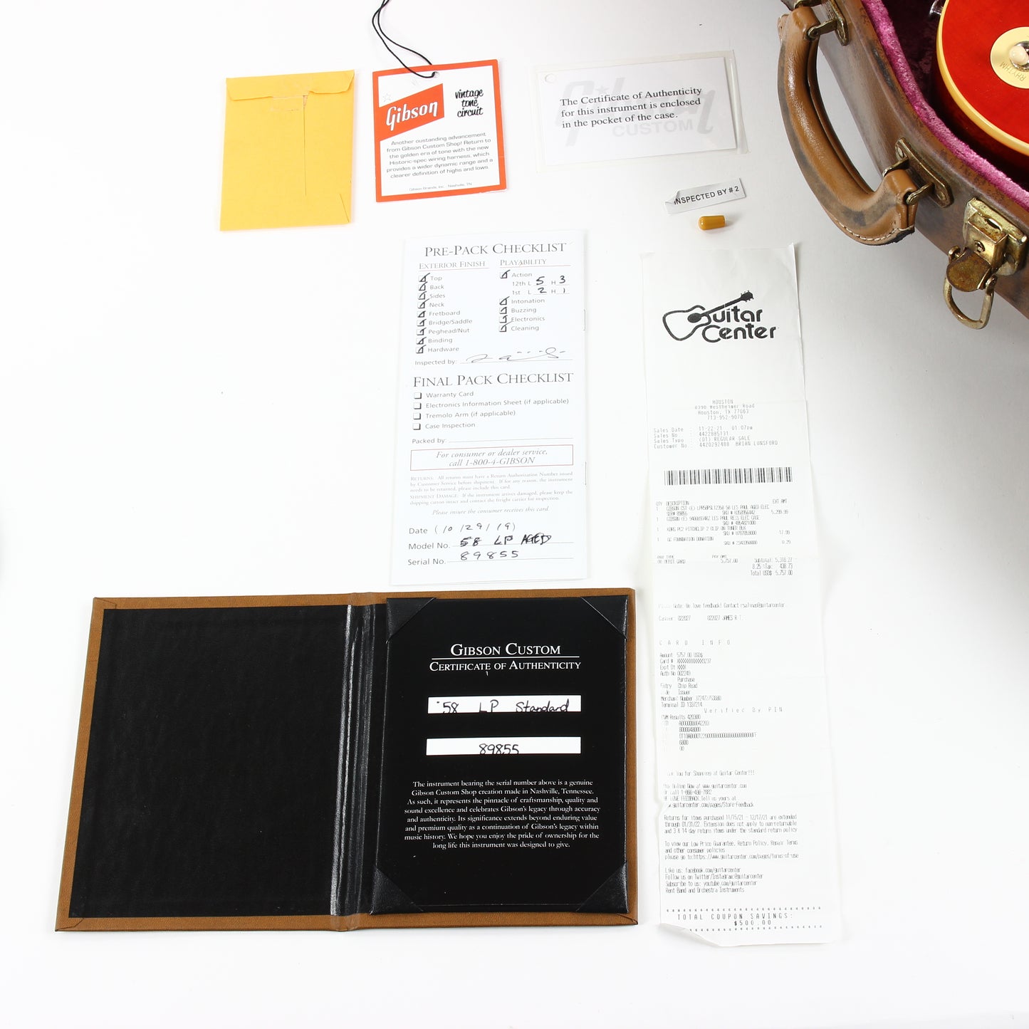 2019 Gibson '58 Les Paul AGED Sweet Cherry Red Lucy 1958 R8 Custom Shop