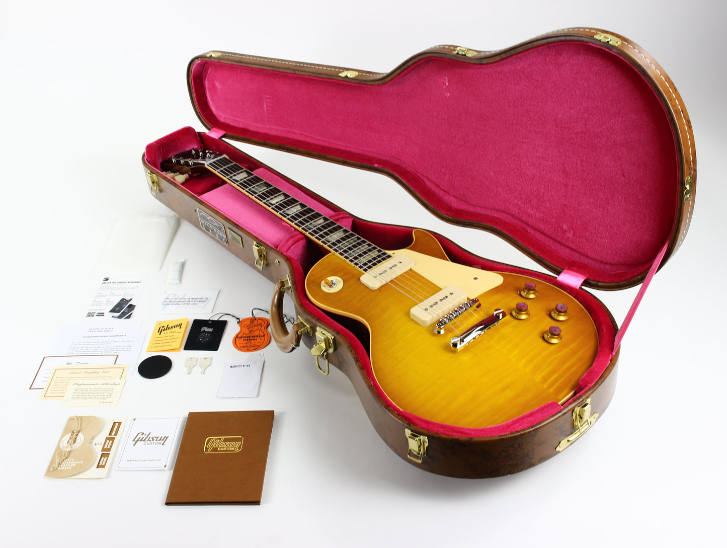 2024 Gibson Custom Shop 1960 Les Paul Wildwood Spec P90 R0 '60 Reissue KILLER TOP!