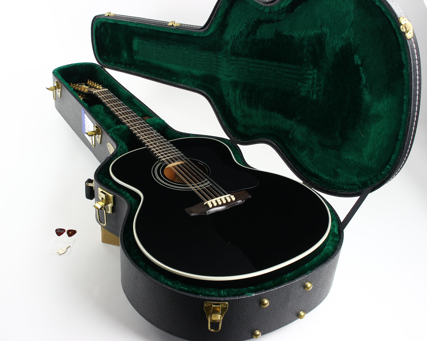 c. 2003 Guild JF30-12 Black with Original Case