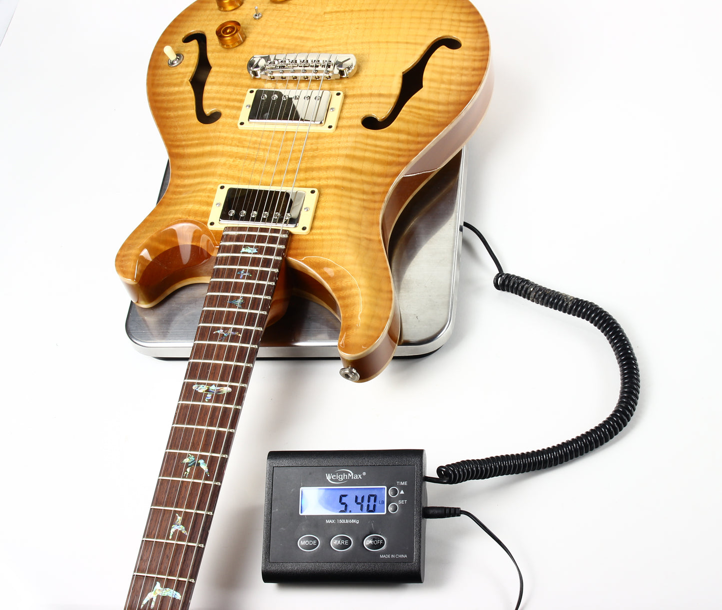 2006 PRS Hollowbody II Piezo ARTIST McCarty Antique Natural Burst Paul Reed Smith archtop