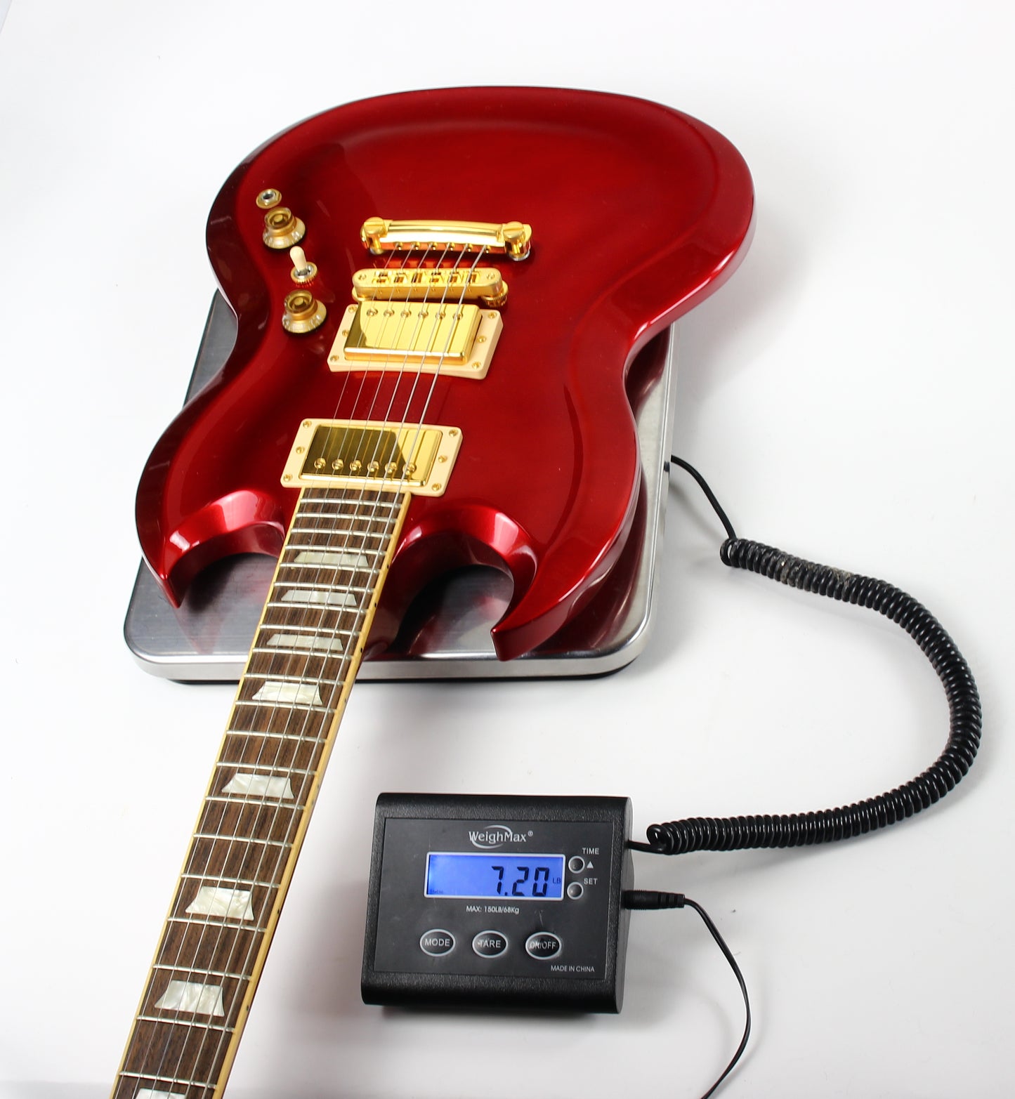 2008 Gibson SG Diablo Metallic Red Sculpted Body Standard