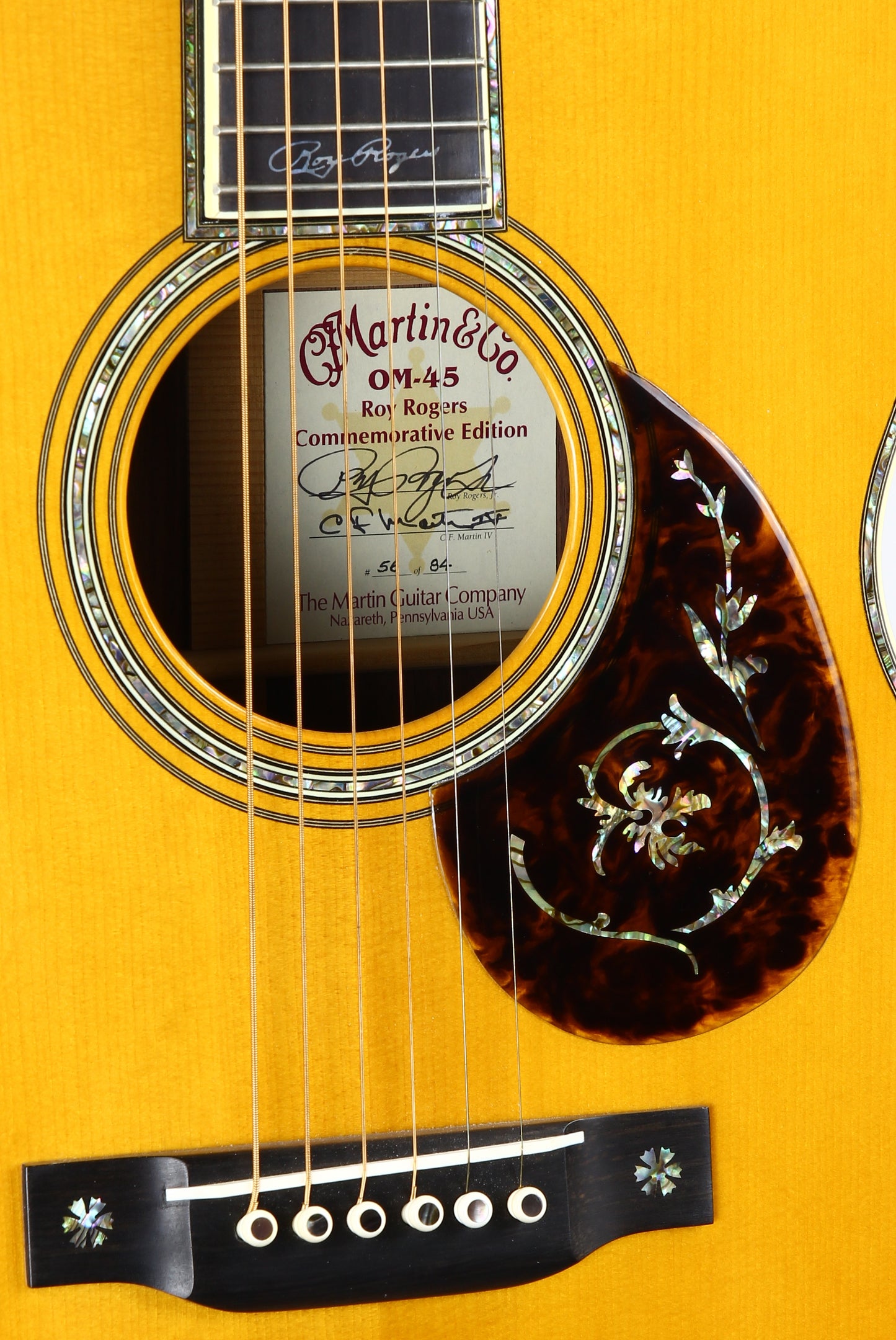 2006 Martin OM-45 Roy Rogers Limited Commemorative Edition