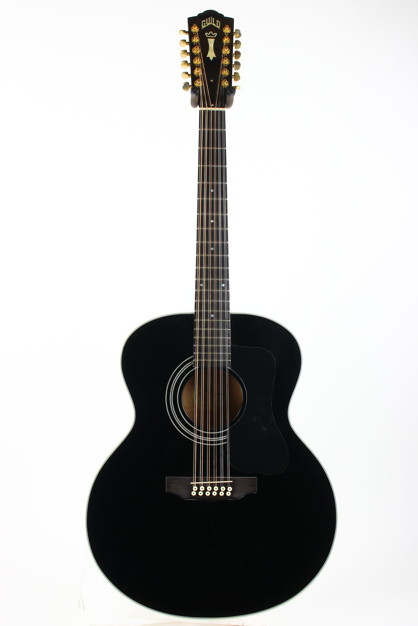 c. 2003 Guild JF30-12 Black with Original Case