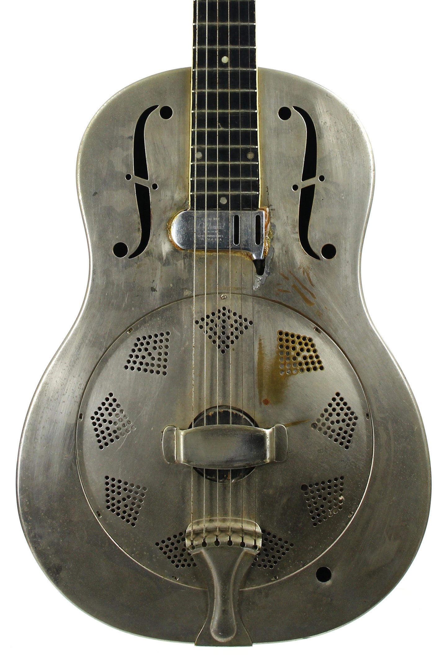 1930 National Style 0 Round Neck Resonator Electric Guitar | Vintage Electrified!