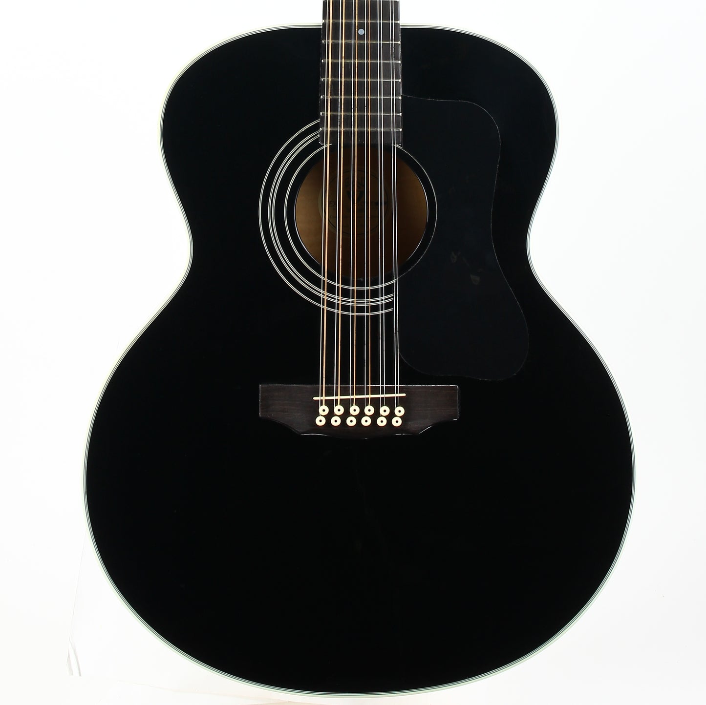 c. 2003 Guild JF30-12 Black with Original Case