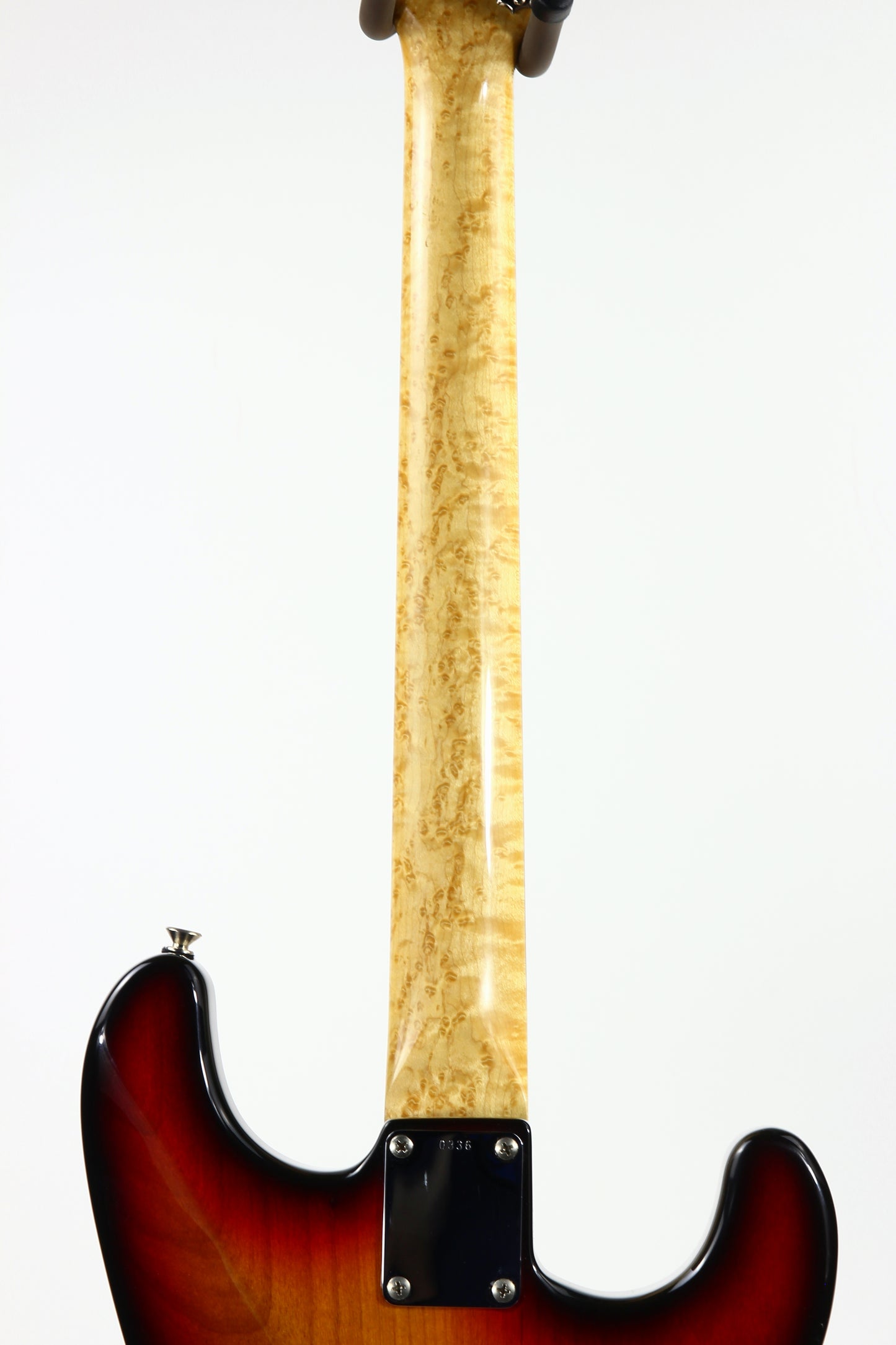1992 Fender Custom Shop Masterbuilt Flametop Stratocaster | J.W. Black Sunburst Left-Handed strung Righty | One-of-a-Kind!