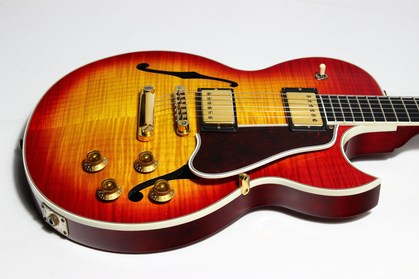 2006 Gibson Custom Shop Pat Martino Custom Electric Guitar - Carved Maple Flametop, Ebony Board! es-175, es-335, es-355