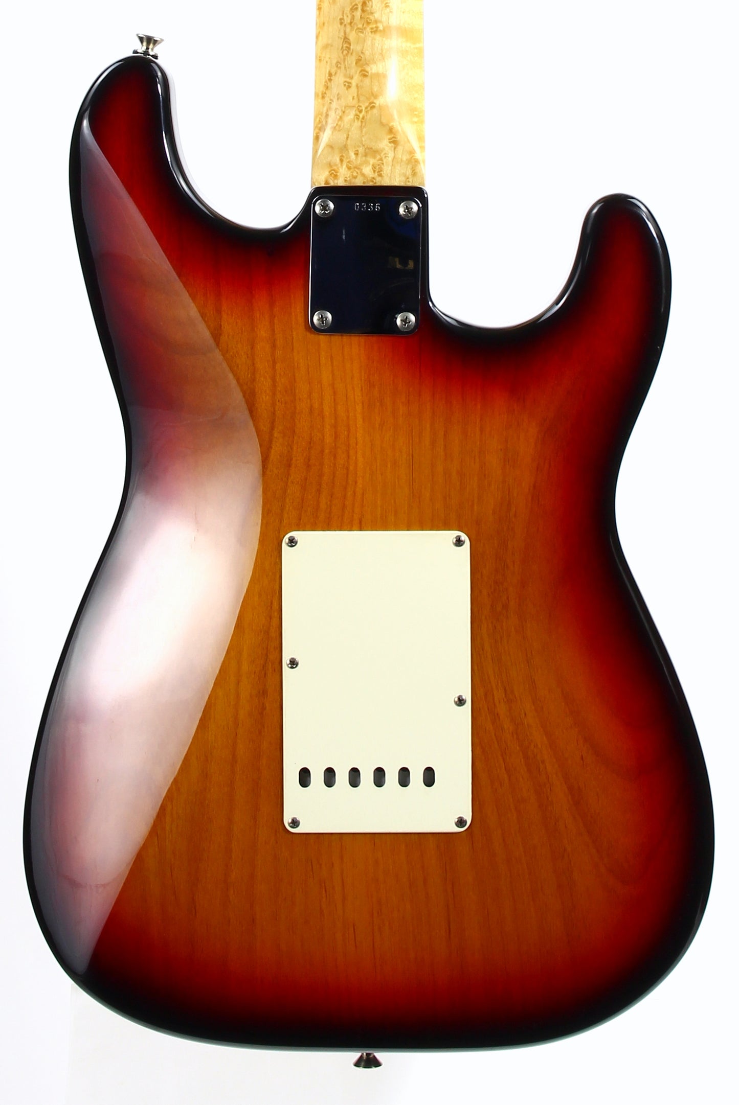 1992 Fender Custom Shop Masterbuilt Flametop Stratocaster | J.W. Black Sunburst Left-Handed strung Righty | One-of-a-Kind!