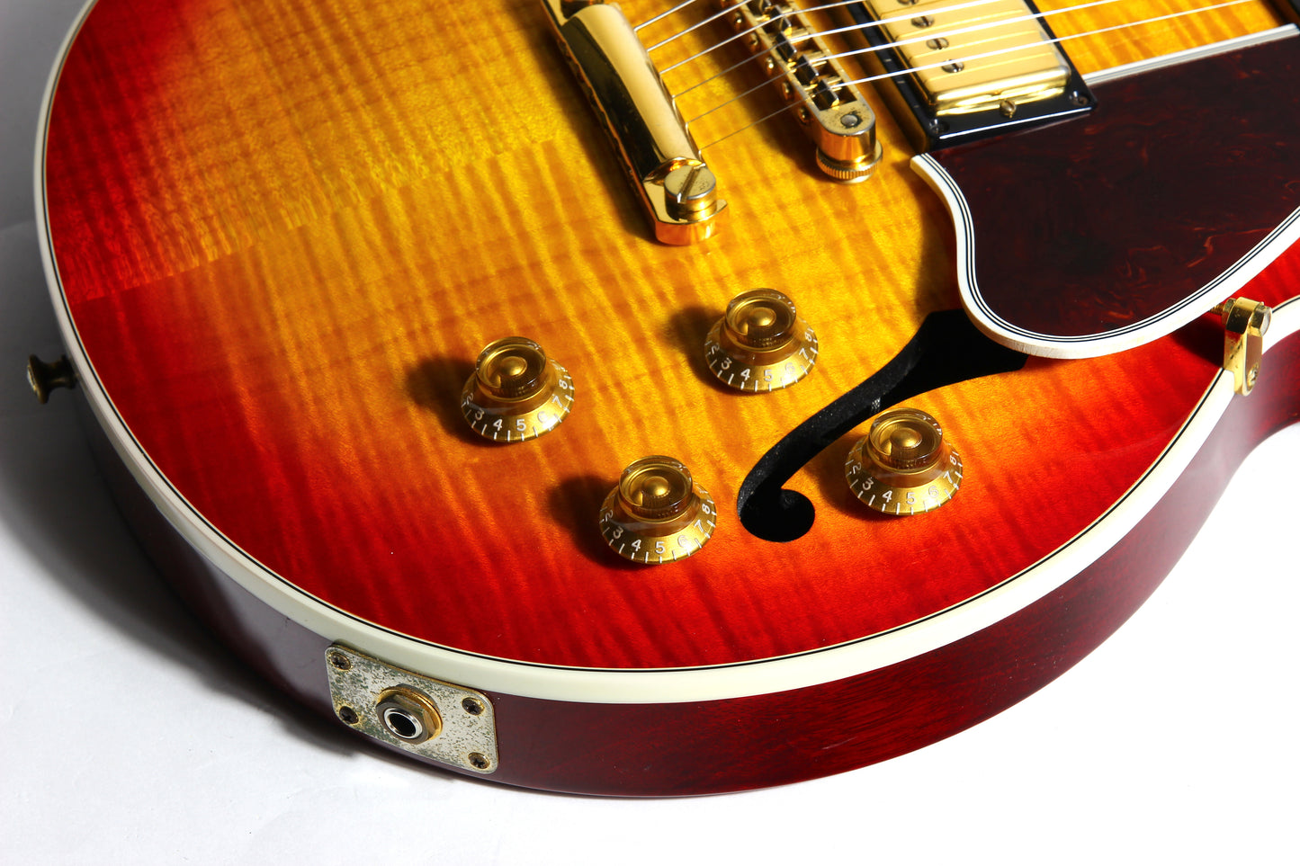 2006 Gibson Custom Shop Pat Martino Custom Electric Guitar - Carved Maple Flametop, Ebony Board! es-175, es-335, es-355