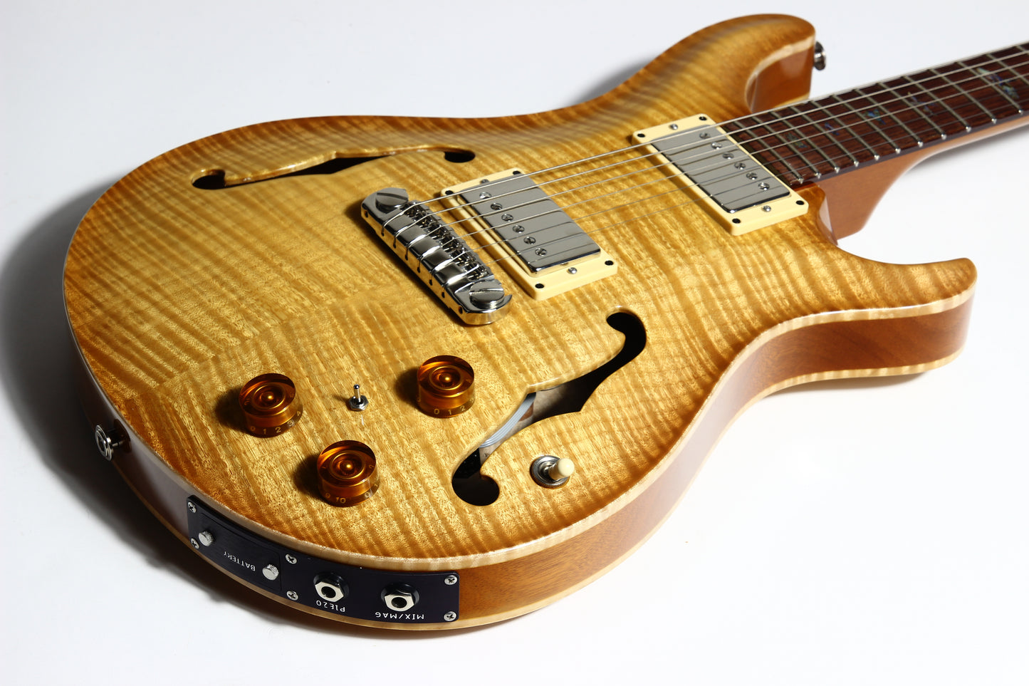 2006 PRS Hollowbody II Piezo ARTIST McCarty Antique Natural Burst Paul Reed Smith archtop