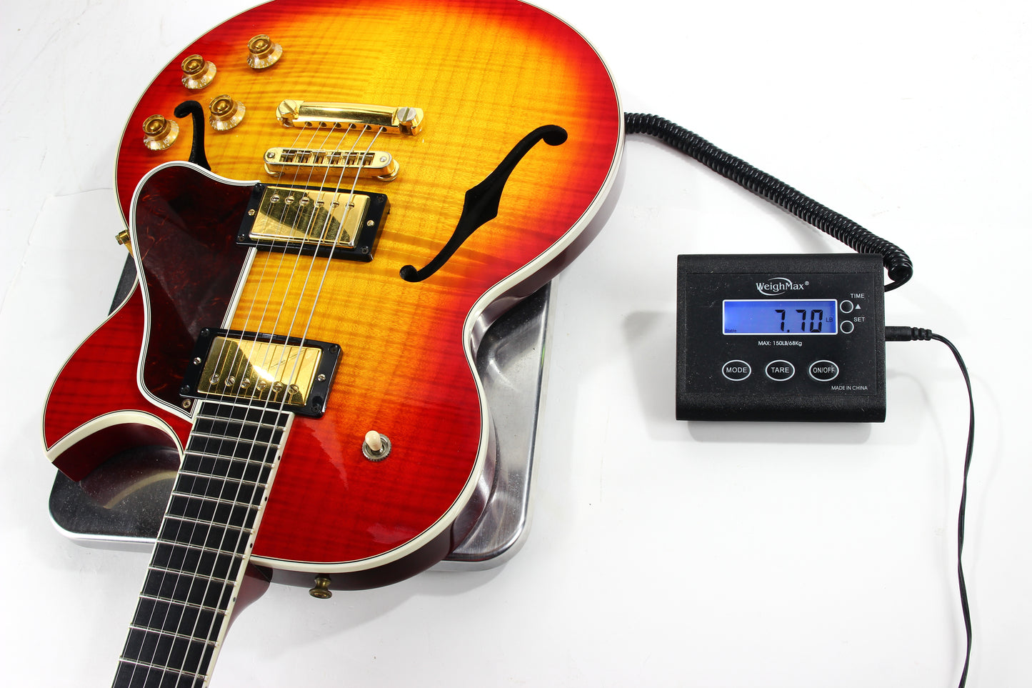 2006 Gibson Custom Shop Pat Martino Custom Electric Guitar - Carved Maple Flametop, Ebony Board! es-175, es-335, es-355