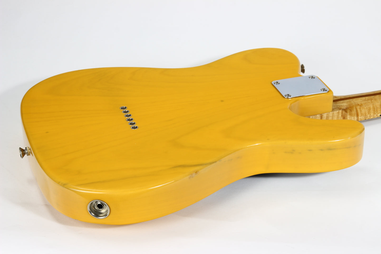 1991 Fender Custom Shop Masterbuilt '52 Telecaster Blackguard 1952 Tele | Left-Handed Strung Righty FRED STUART