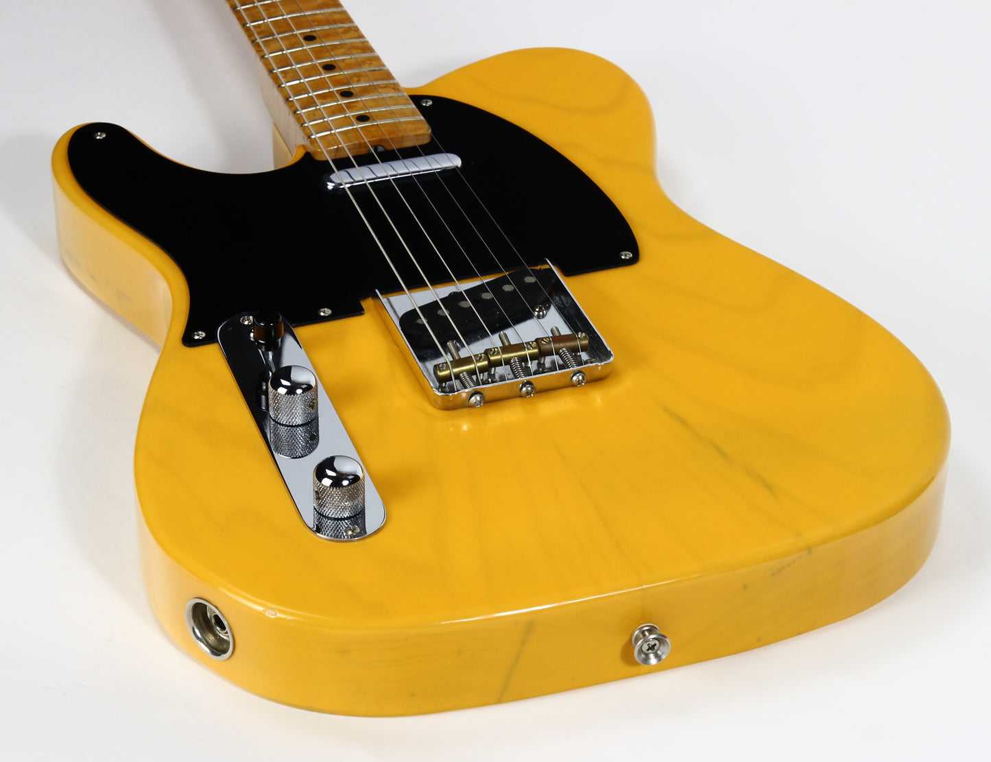 1991 Fender Custom Shop Masterbuilt '52 Telecaster Blackguard 1952 Tele | Left-Handed Strung Righty FRED STUART