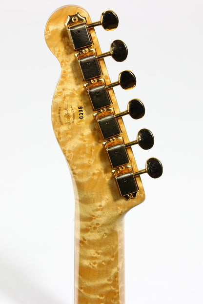 1992 Fender Custom Shop Masterbuilt J.W. Black Telecaster Custom Flametop | Left-Handed Strung Righty