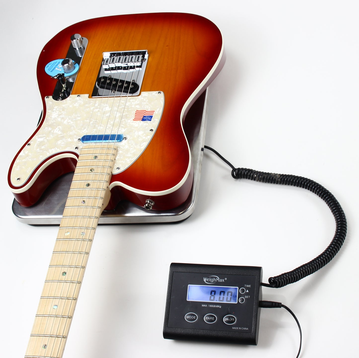 2009 Fender American Deluxe Telecaster Cherry Sunburst Made in USA MINTY w Tags!