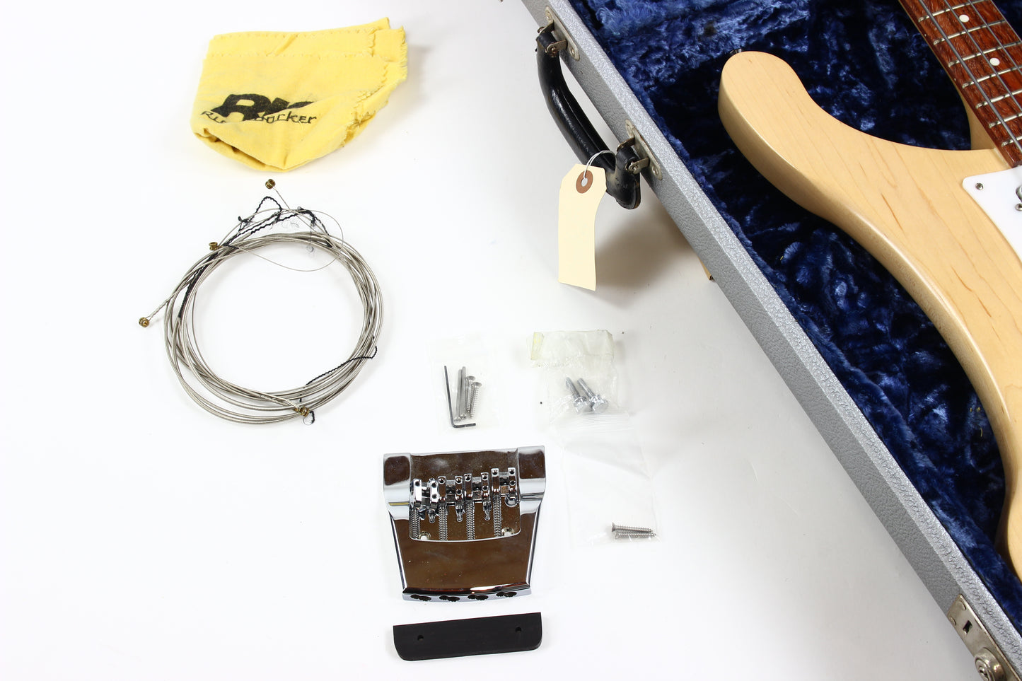 2006 Rickenbacker 4001c64S Mapleglo Natural Bass Guitar PAUL MCCARTNEY!