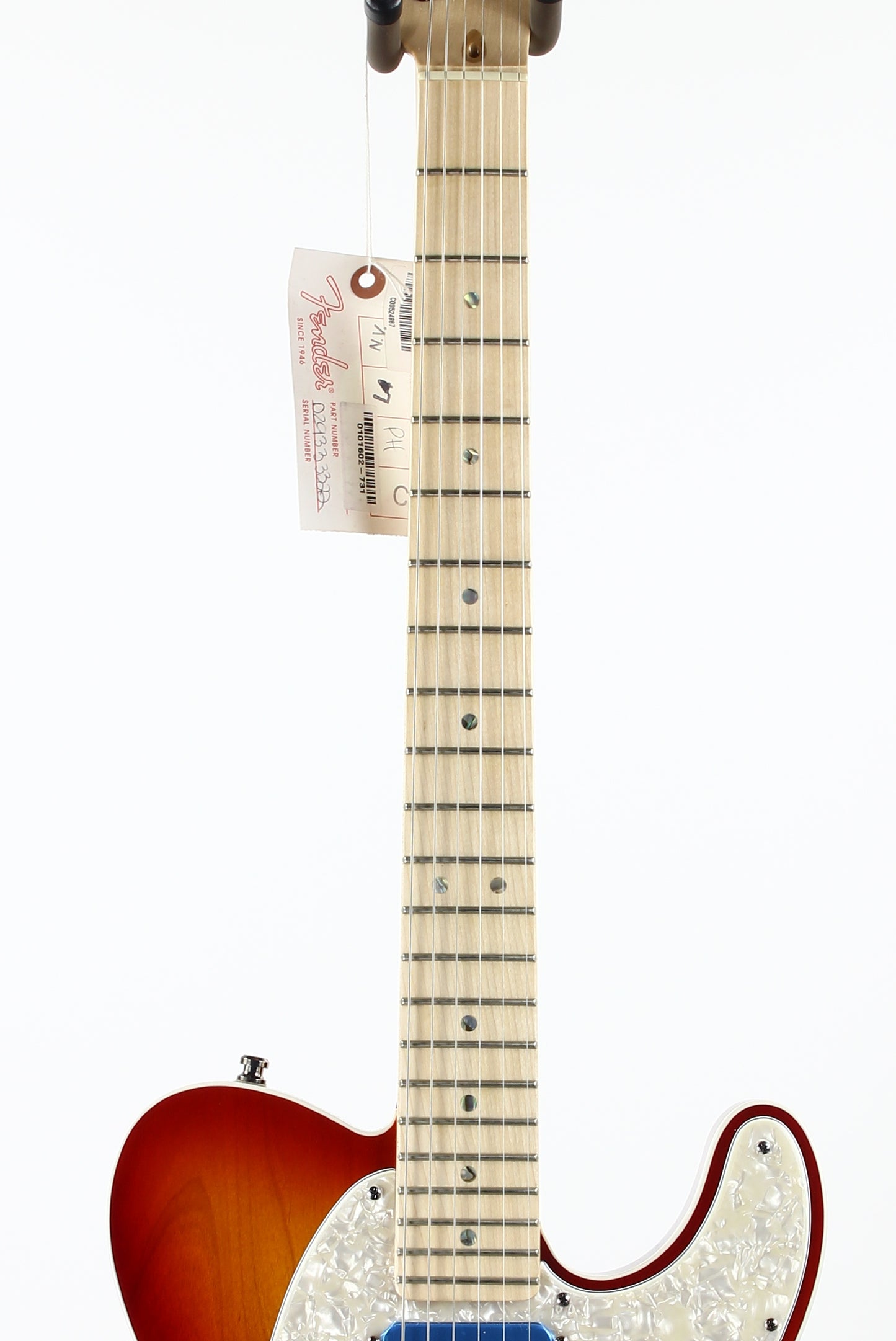 2009 Fender American Deluxe Telecaster Cherry Sunburst Made in USA MINTY w Tags!