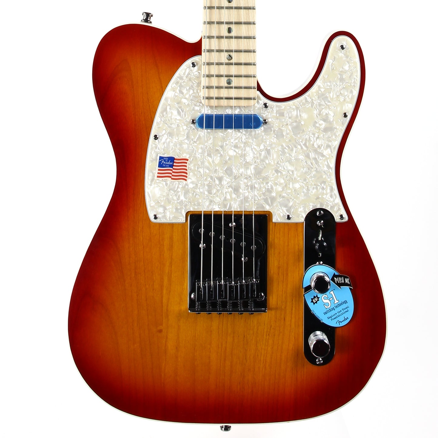 2009 Fender American Deluxe Telecaster Cherry Sunburst Made in USA MINTY w Tags!