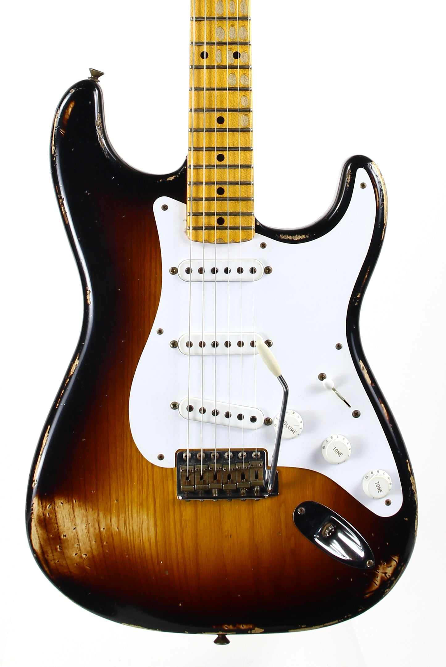 2014 Fender Custom Shop 60th Anniversary '54 Stratocaster Heavy Relic Sunburst 6.8 LBS!!!