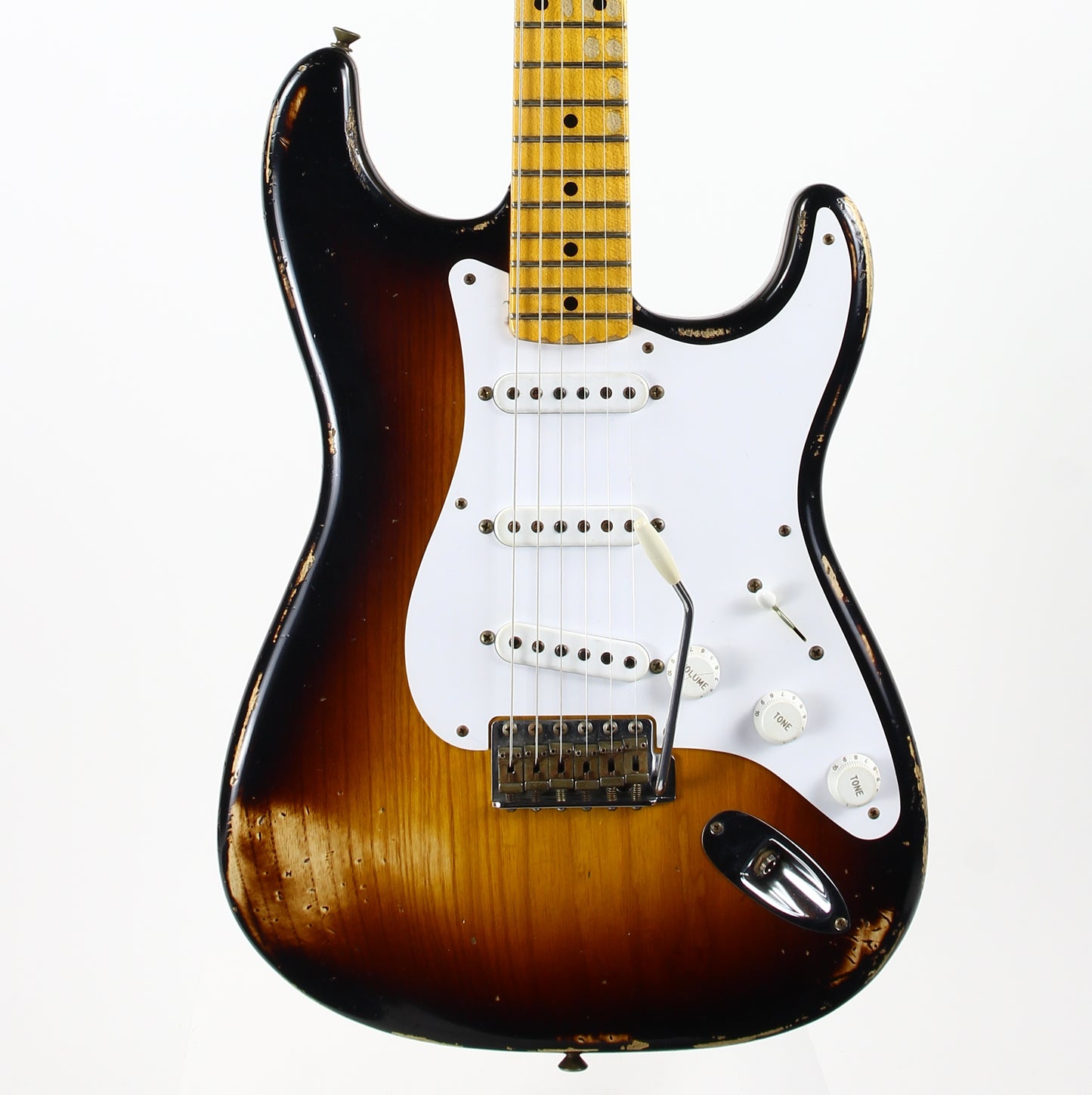 2014 Fender Custom Shop 60th Anniversary '54 Stratocaster Heavy Relic Sunburst 6.8 LBS!!!