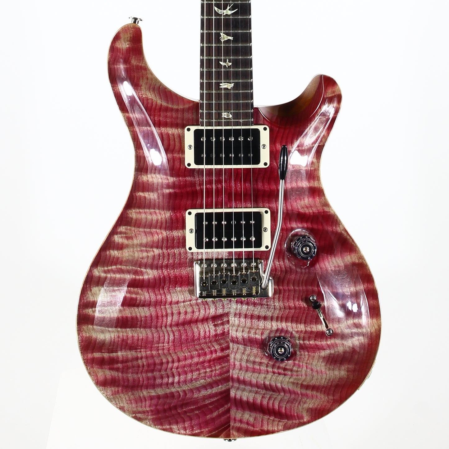 2016 PRS Custom 24 Violet FLAME TOP & BIRDS! Paul Reed Smith