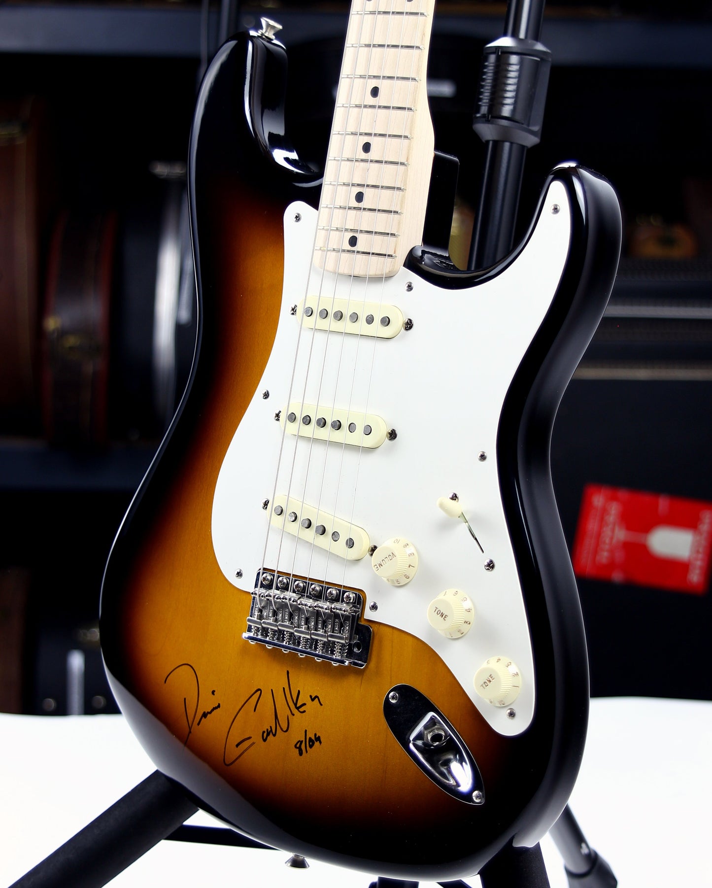 2009 Fender Custom Shop Masterbuilt ROADSHOW '57 Stratocaster - Eric Johnson, 1957 Maple Neck Strat! 2-Tone Sunburst!