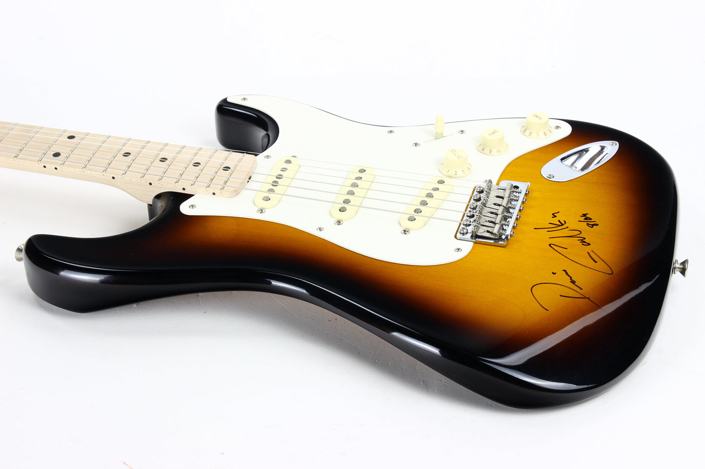 2009 Fender Custom Shop Masterbuilt ROADSHOW '57 Stratocaster - Eric Johnson, 1957 Maple Neck Strat! 2-Tone Sunburst!